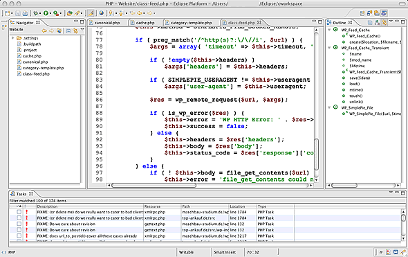 Eclipse PDT - Entwicklungsumgebung zur Webprogrammierung
